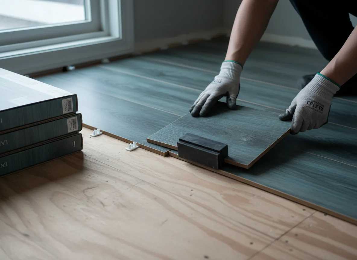 Luxury Vinyl Plank Installation company in Crescent City, IL